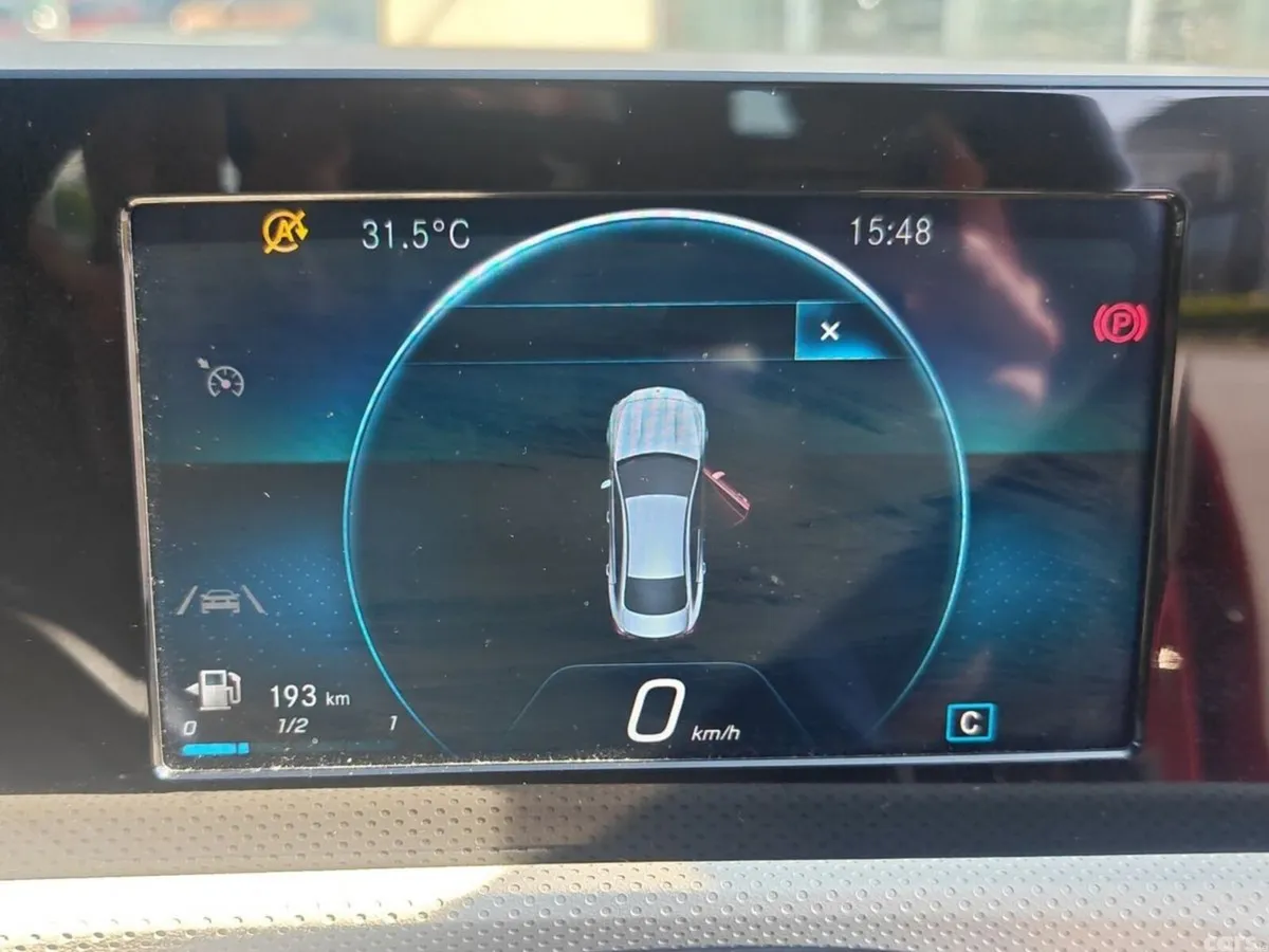 Mercedes-Benz CLA Saloon, Petrol, 2020, Red