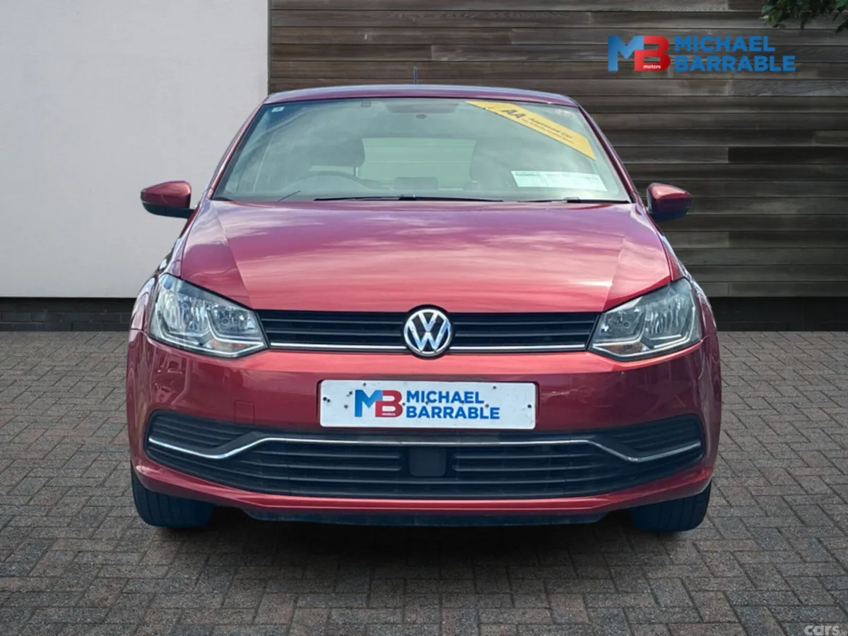 Volkswagen Polo Hatchback, Petrol, 2016, Red