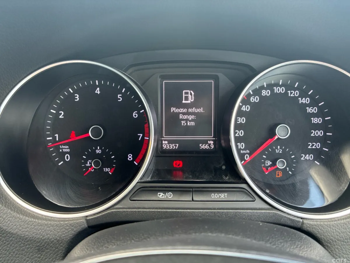 Volkswagen Polo Hatchback, Petrol, 2016, Red