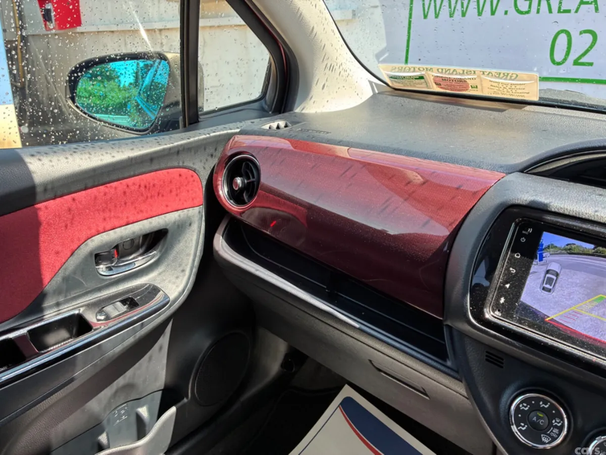 Toyota Vitz Hatchback, Petrol, 2017, Red