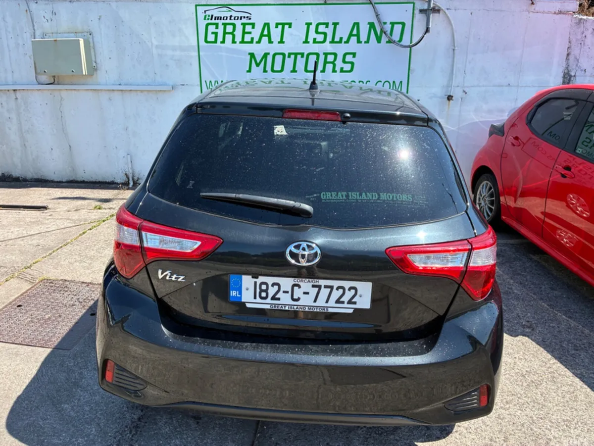 Toyota Vitz Hatchback, Petrol, 2018, Black