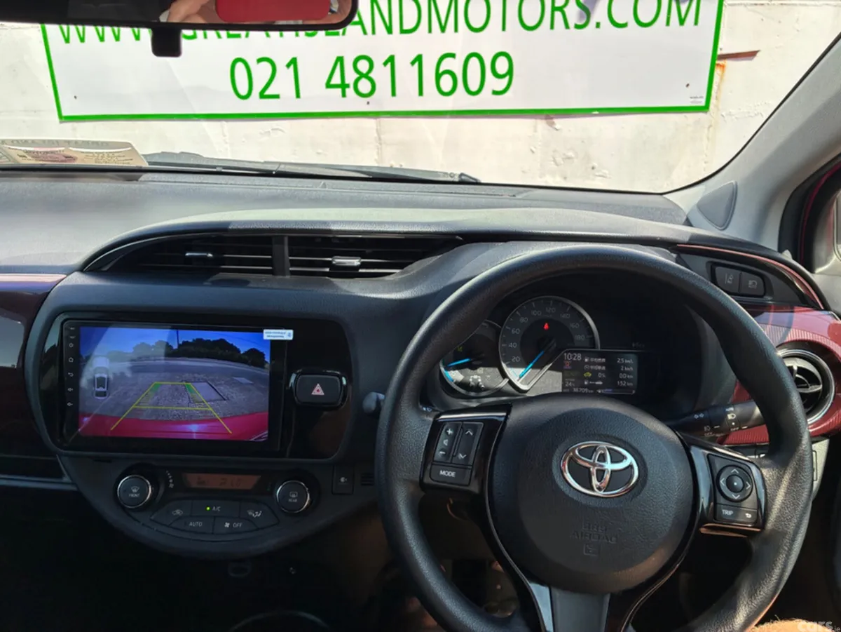 Toyota Vitz Hatchback, Petrol Hybrid, 2019, Pink