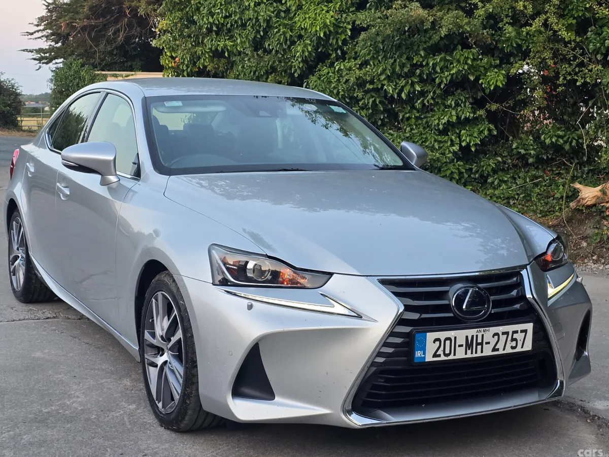 Lexus IS Saloon, Petrol Hybrid, 2020, Silver