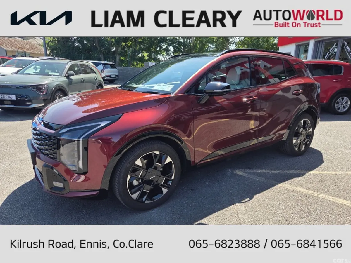 Kia Sportage MPV, Diesel Hybrid, 2026, Red