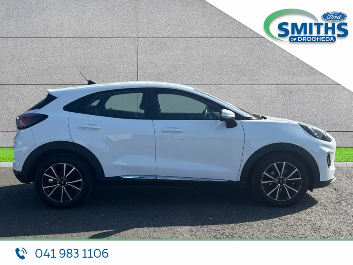 Ford Puma MPV, Petrol Hybrid, 2022, White