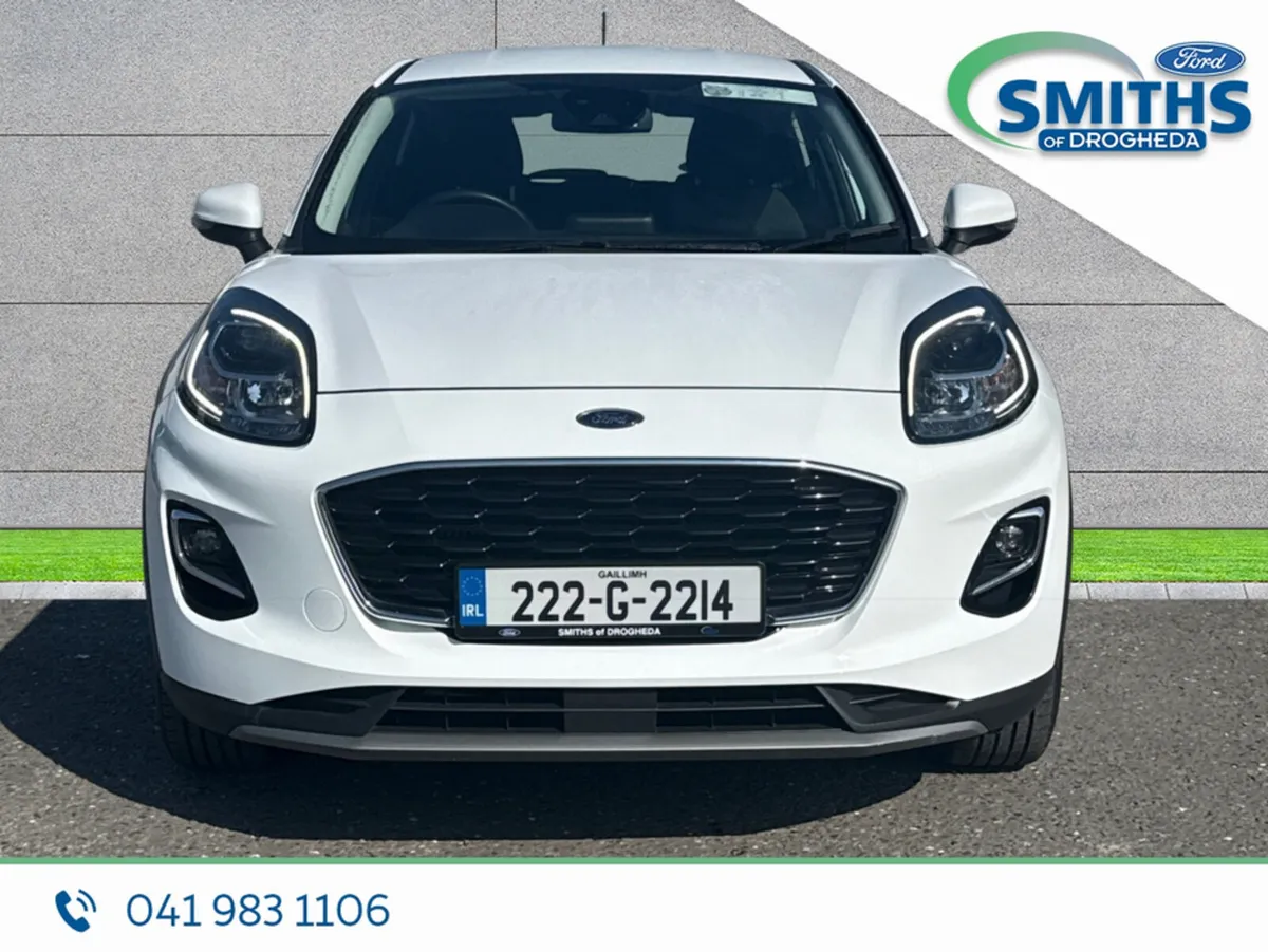Ford Puma MPV, Petrol Hybrid, 2022, White