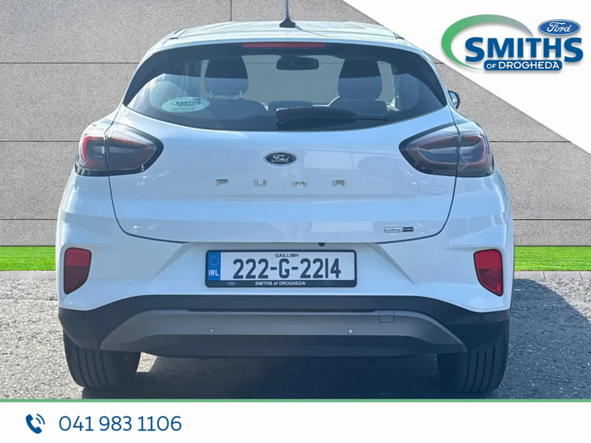 Ford Puma MPV, Petrol Hybrid, 2022, White