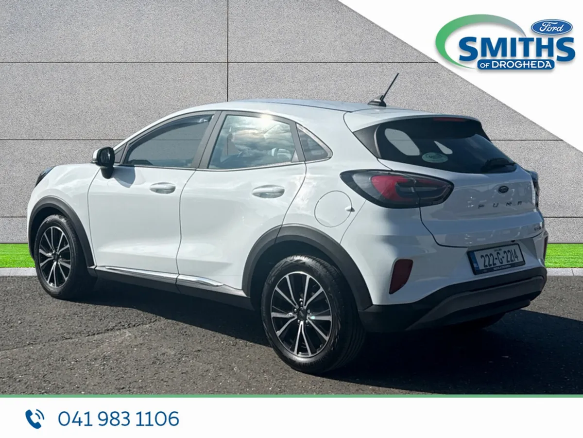 Ford Puma MPV, Petrol Hybrid, 2022, White