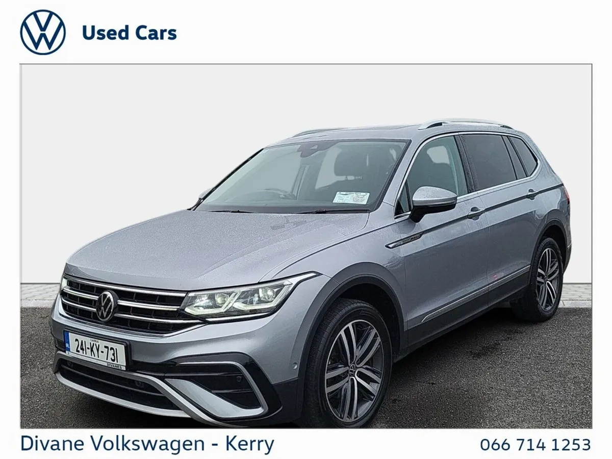 Volkswagen Tiguan Allspace SUV, Diesel, 2024, Silver