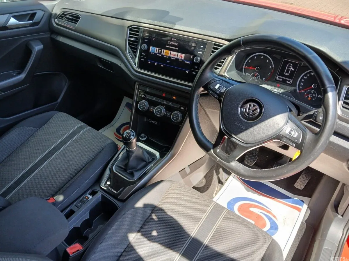 Volkswagen T-Roc SUV, Petrol, 2018, Red