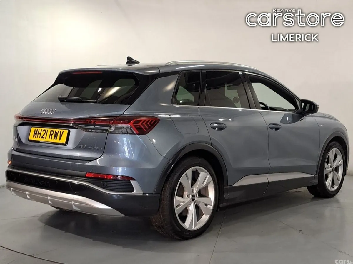 Audi Q4 e-tron SUV, Electric, 2021, Blue