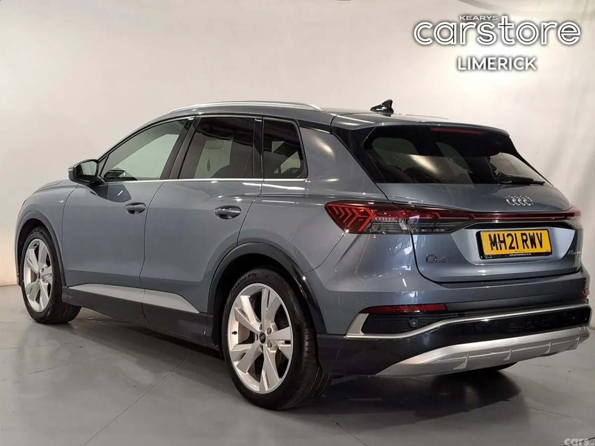 Audi Q4 e-tron SUV, Electric, 2021, Blue