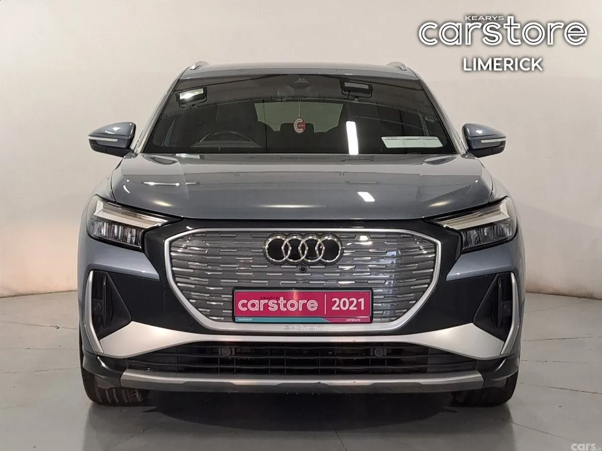 Audi Q4 e-tron SUV, Electric, 2021, Blue