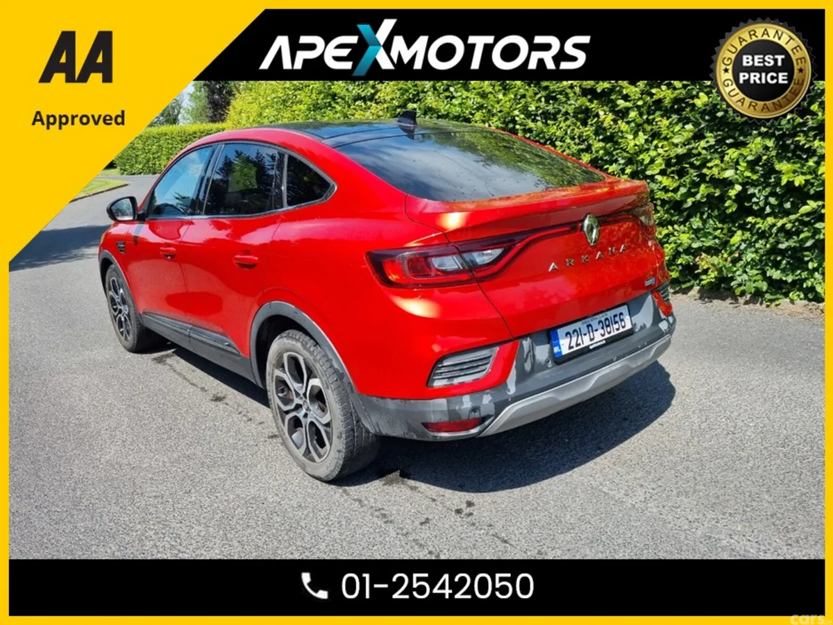 Renault Arkana Coupe, Petrol Hybrid, 2022, Red