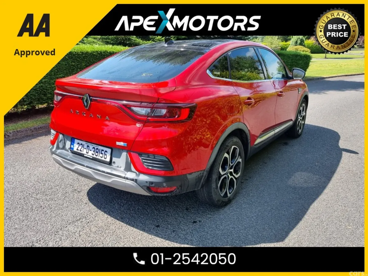 Renault Arkana Coupe, Petrol Hybrid, 2022, Red