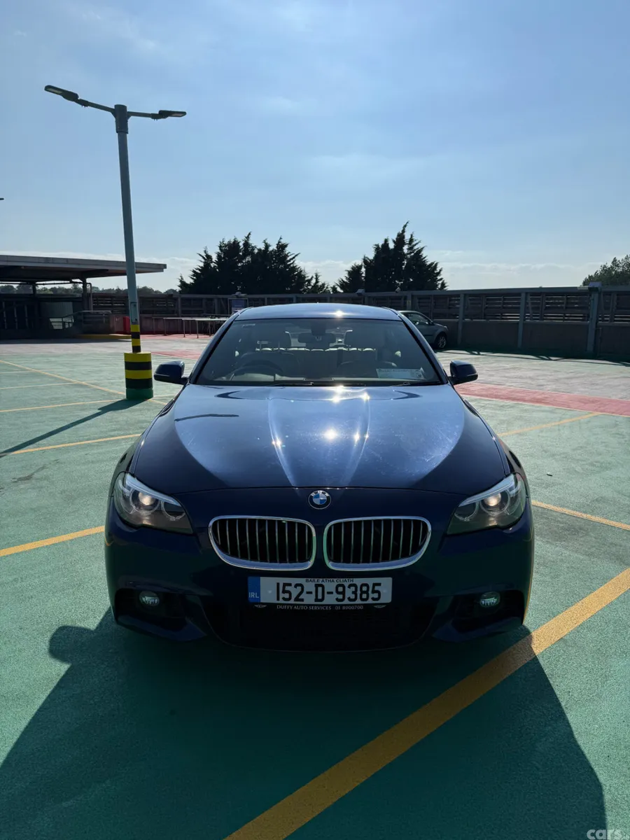 BMW 5-Series Saloon, Diesel, 2015, Blue