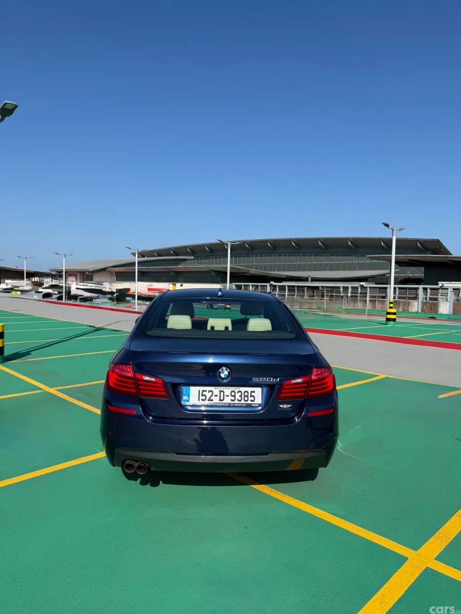 BMW 5-Series Saloon, Diesel, 2015, Blue