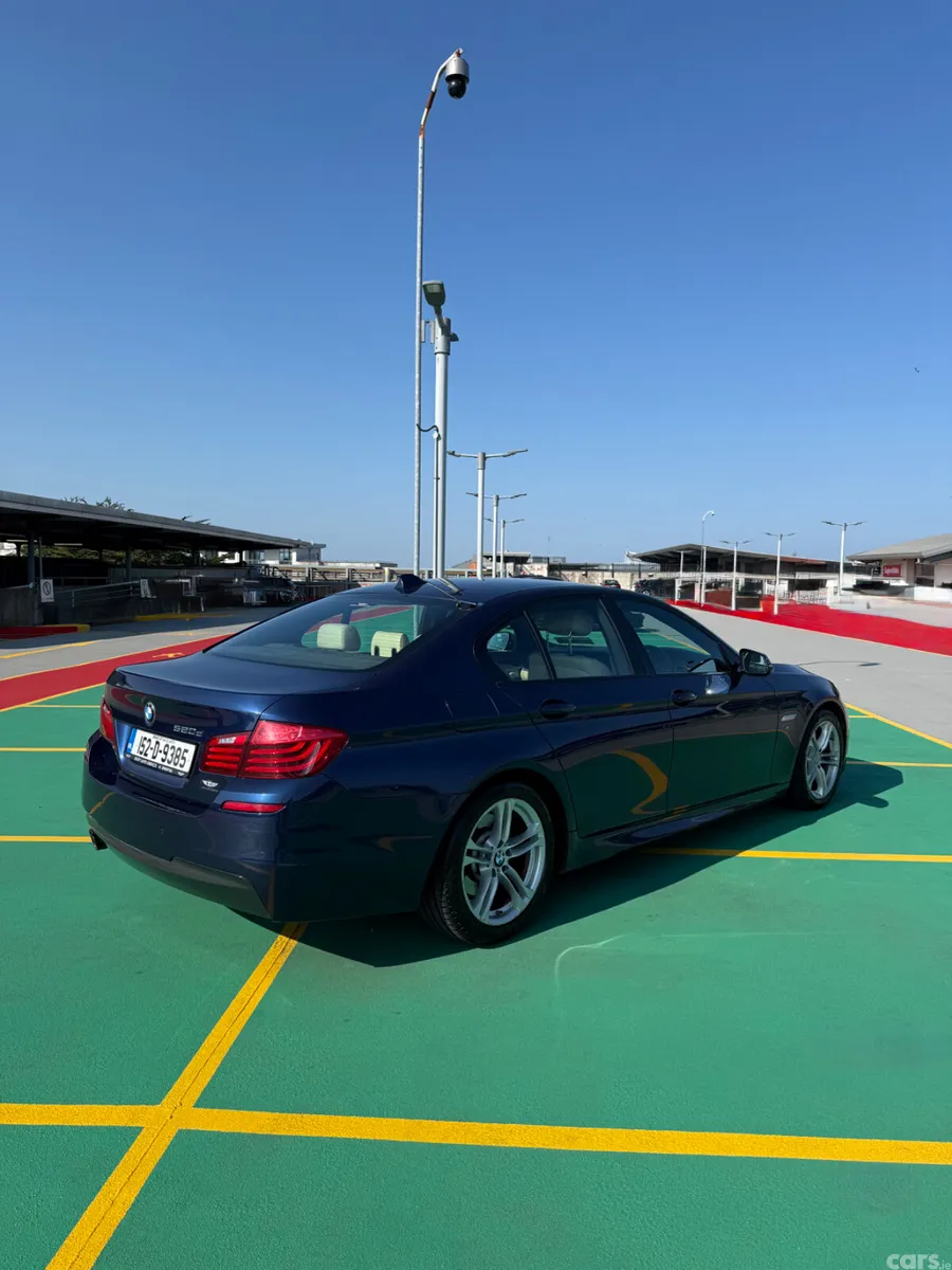 BMW 5-Series Saloon, Diesel, 2015, Blue