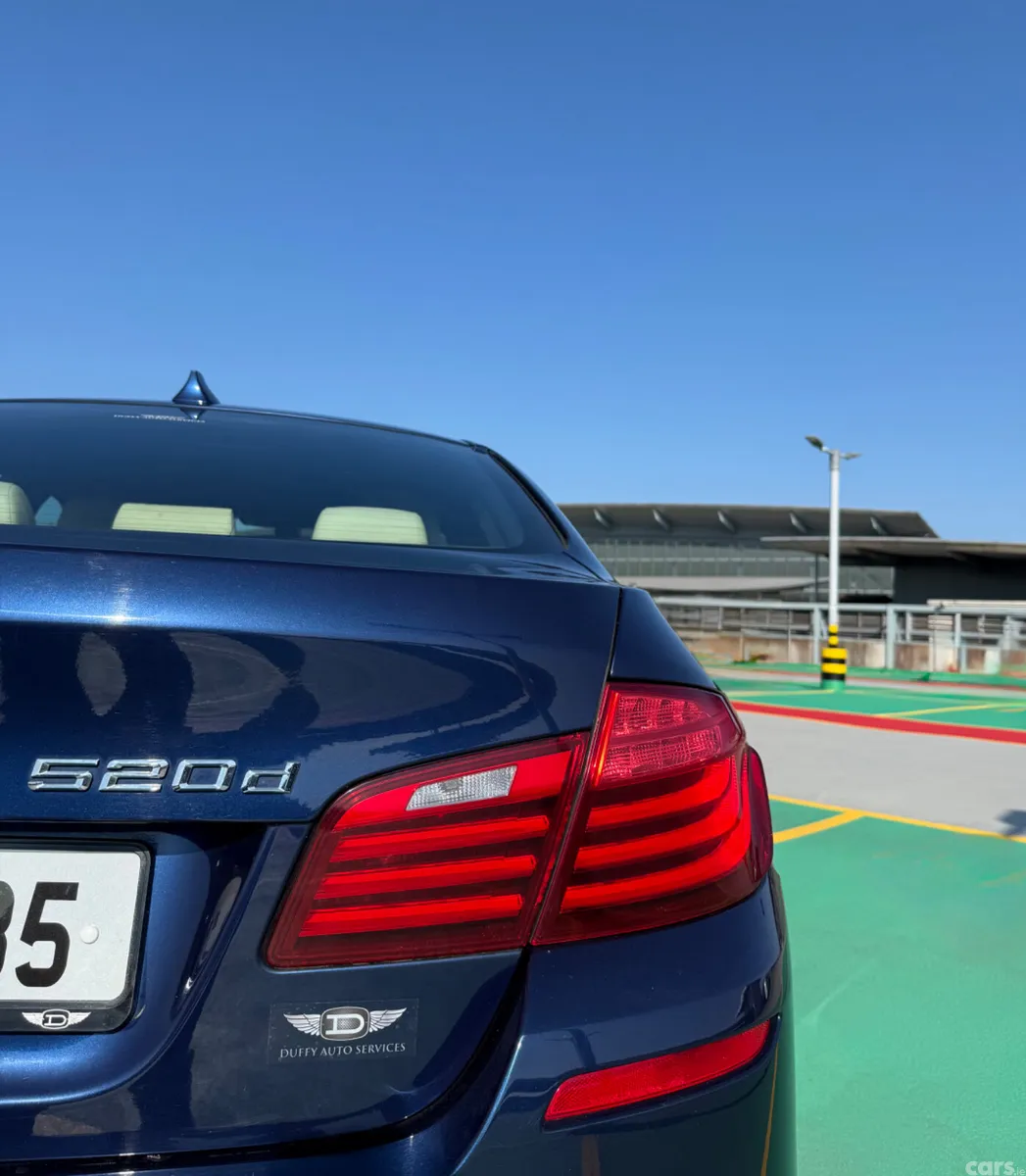 BMW 5-Series Saloon, Diesel, 2015, Blue