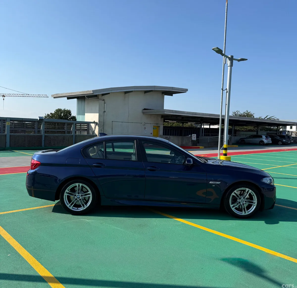 BMW 5-Series Saloon, Diesel, 2015, Blue