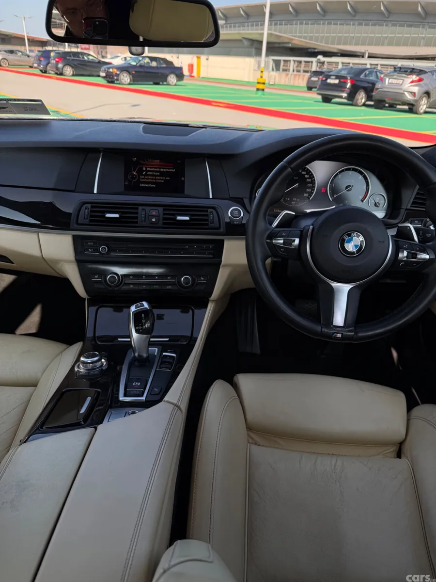 BMW 5-Series Saloon, Diesel, 2015, Blue