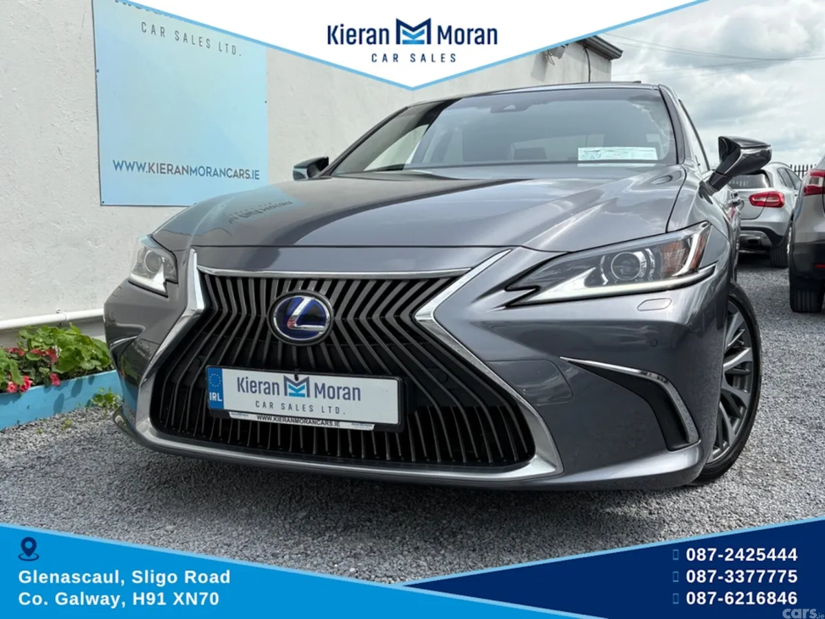 Lexus ES Saloon, Petrol Hybrid, 2021, Grey