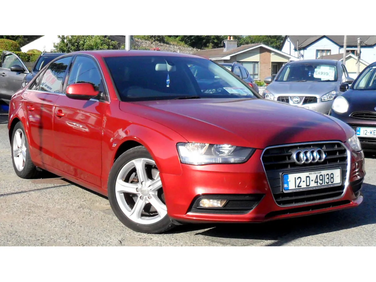Audi A4 Saloon, Diesel, 2012, Red
