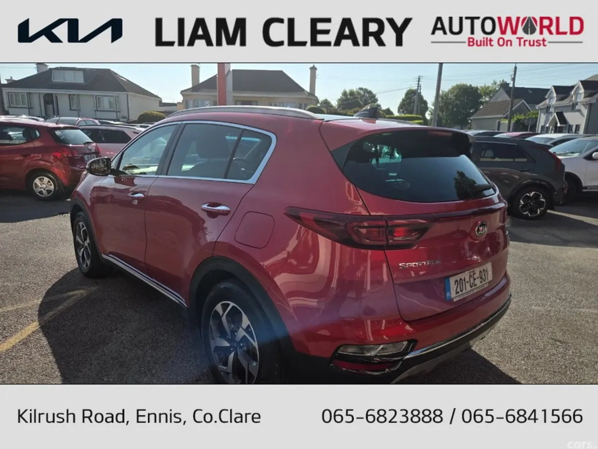 Kia Sportage MPV, Diesel, 2020, Red