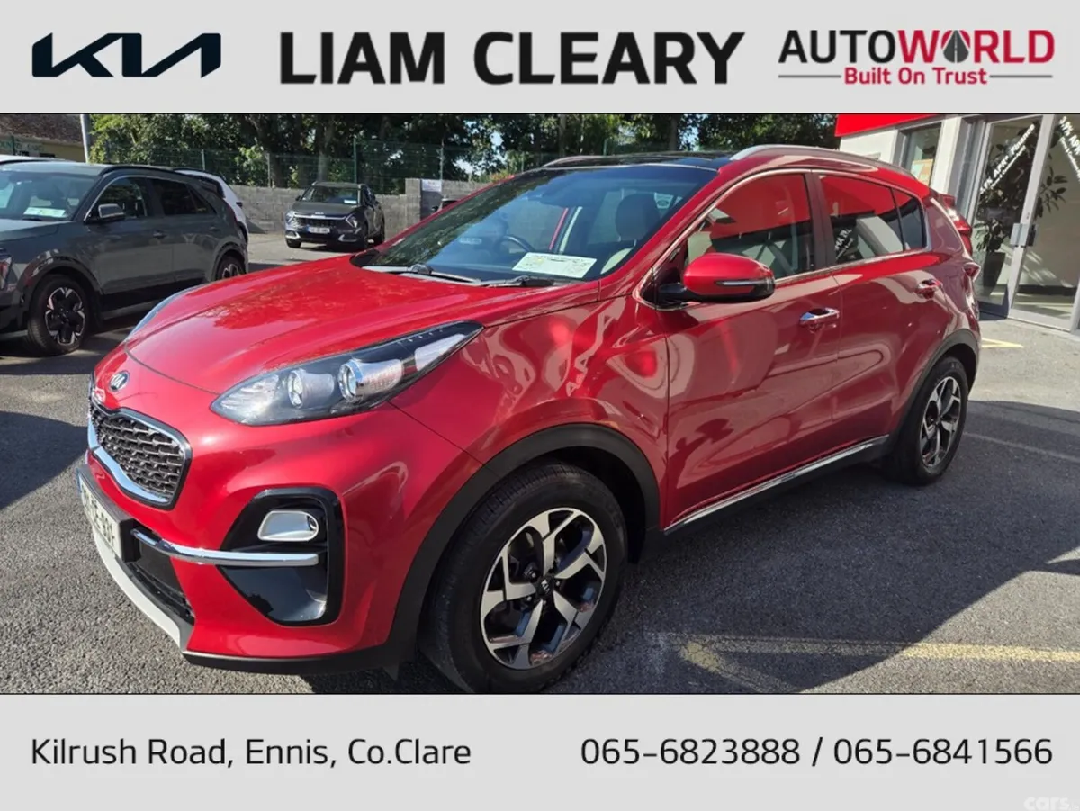 Kia Sportage MPV, Diesel, 2020, Red