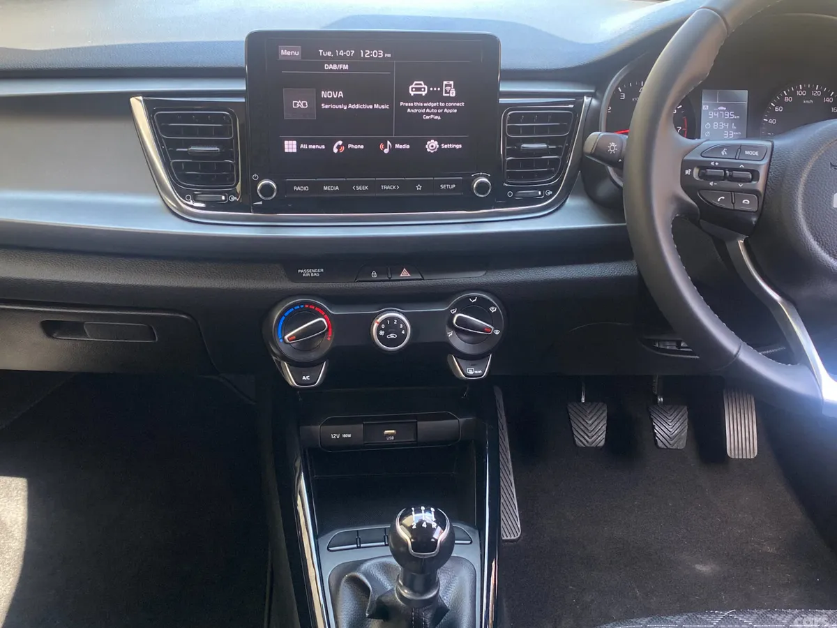 Kia Rio Hatchback, Petrol, 2023, Black