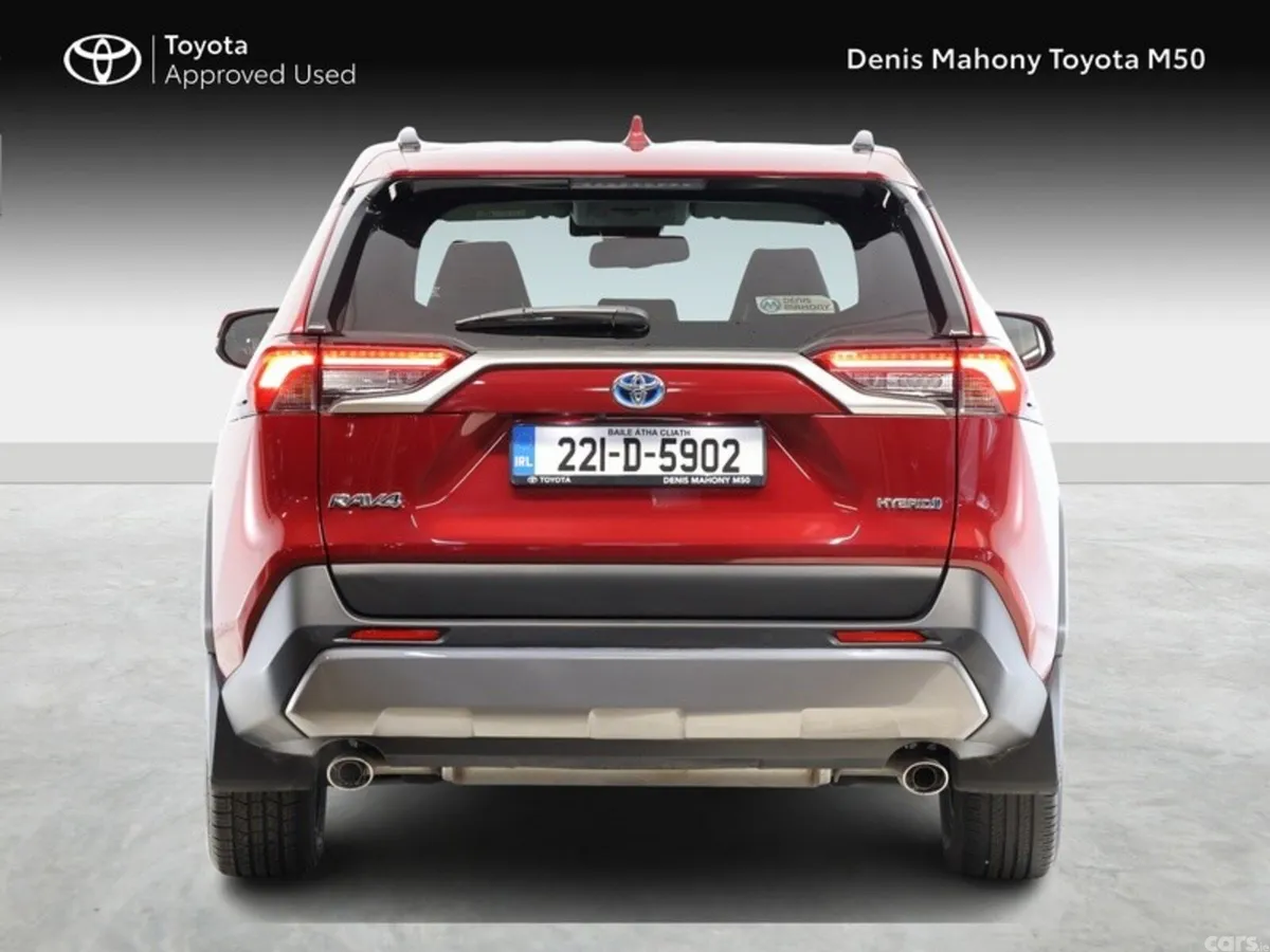 Toyota RAV4 SUV, Petrol Hybrid, 2022, Red