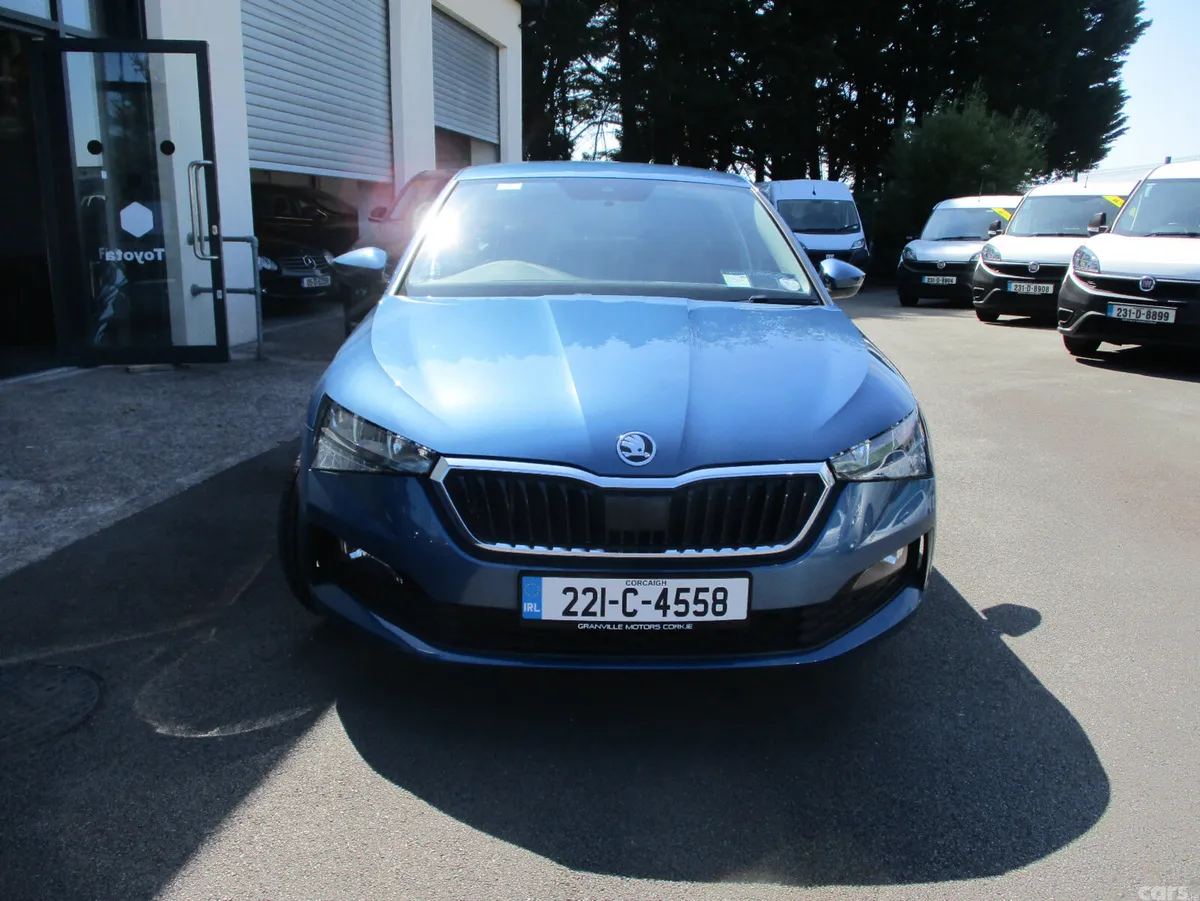 Skoda Scala Hatchback, Petrol, 2022, Blue