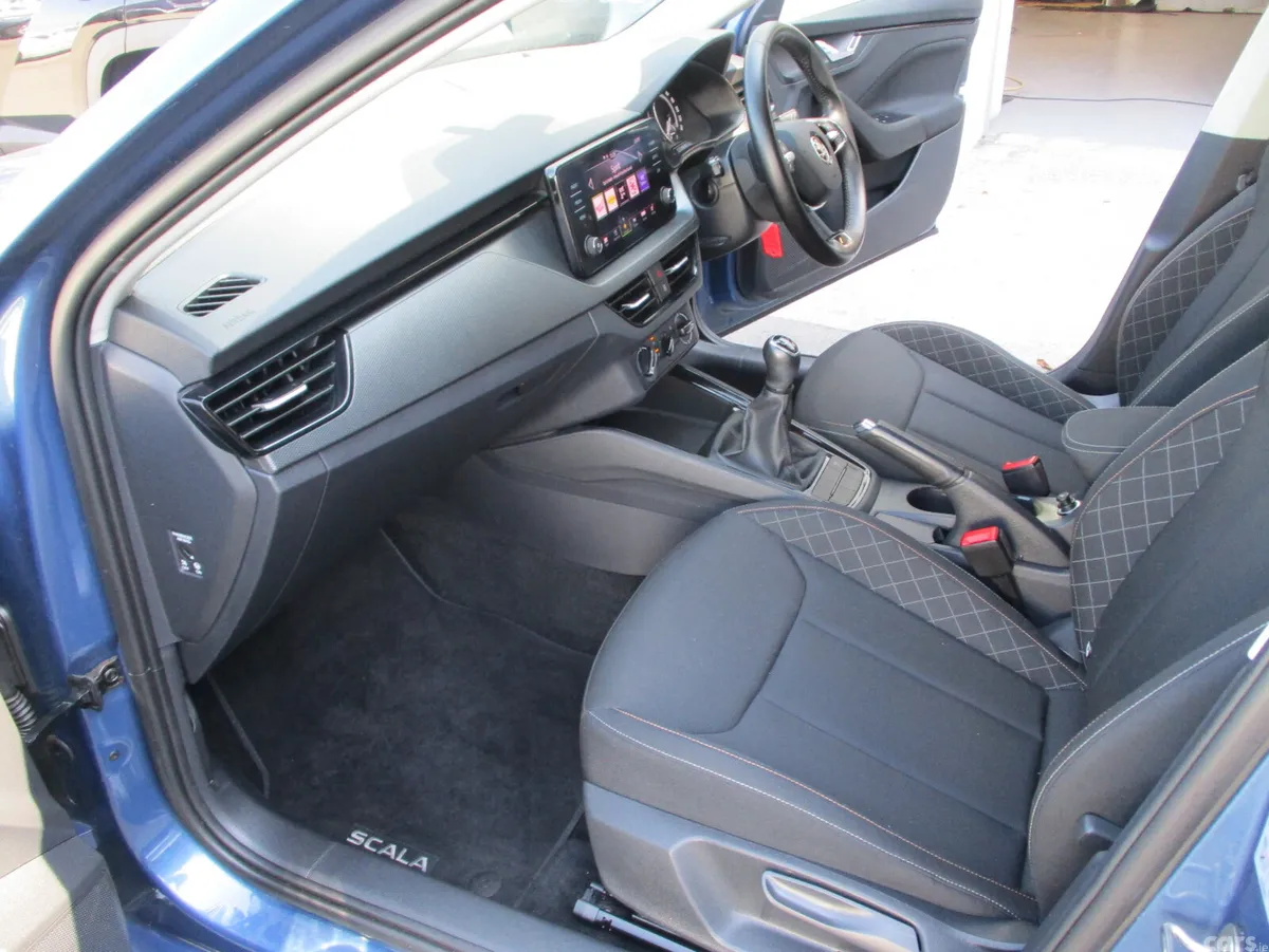 Skoda Scala Hatchback, Petrol, 2022, Blue