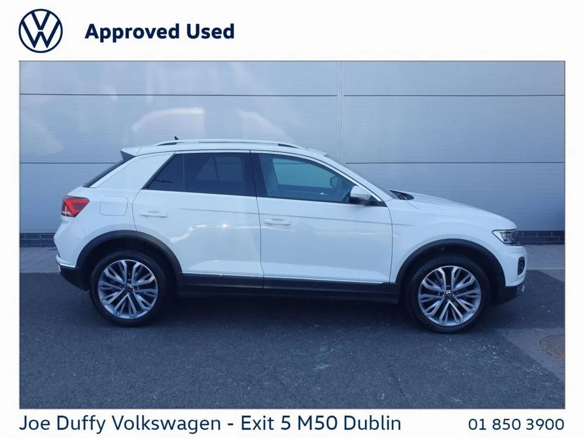 Volkswagen T-Roc SUV, Petrol, 2021, White
