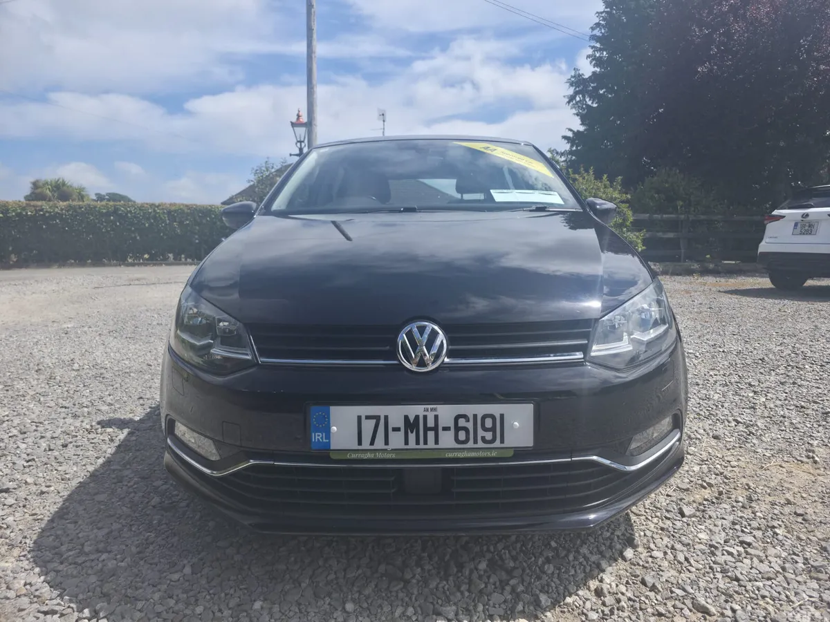 Volkswagen Polo Hatchback, Petrol, 2017, Black