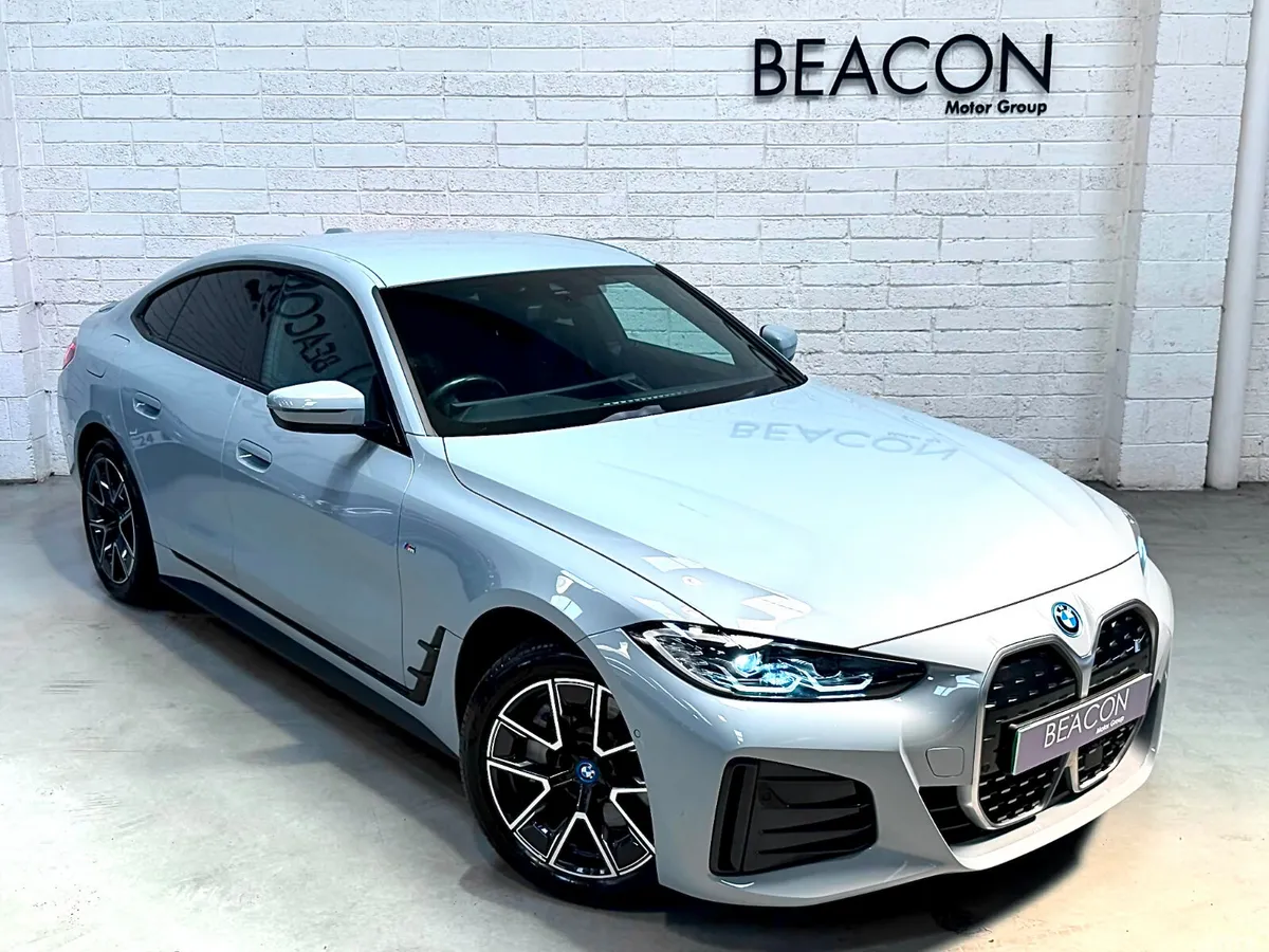 BMW i4 Coupe, Electric, 2024, Grey