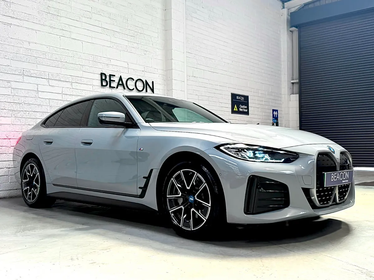 BMW i4 Coupe, Electric, 2024, Grey