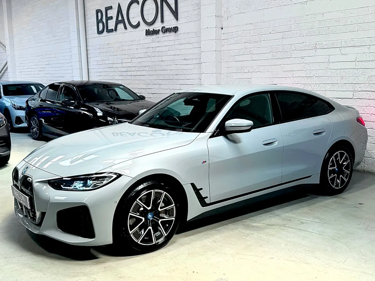 BMW i4 Coupe, Electric, 2024, Grey