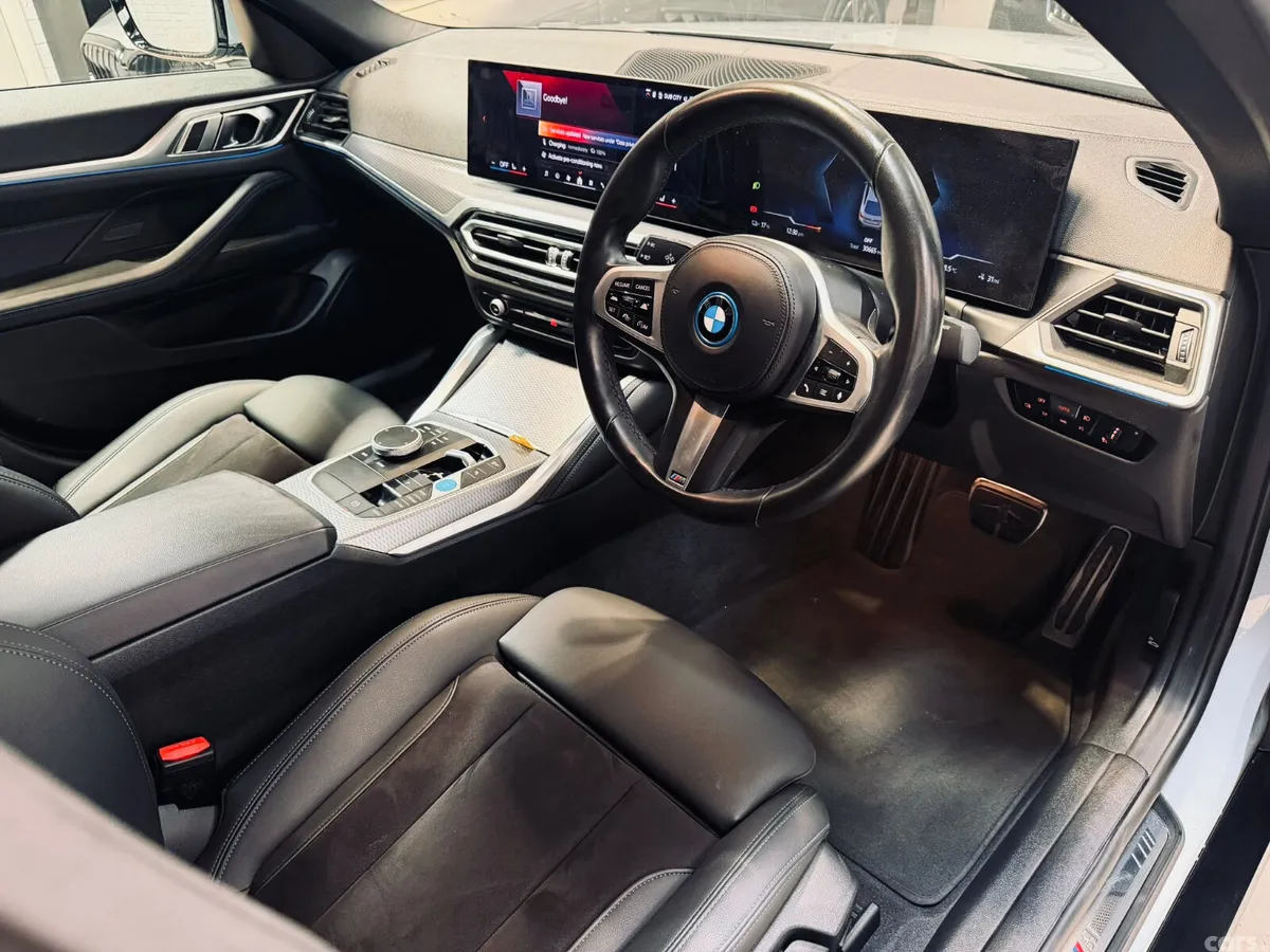 BMW i4 Coupe, Electric, 2024, Grey