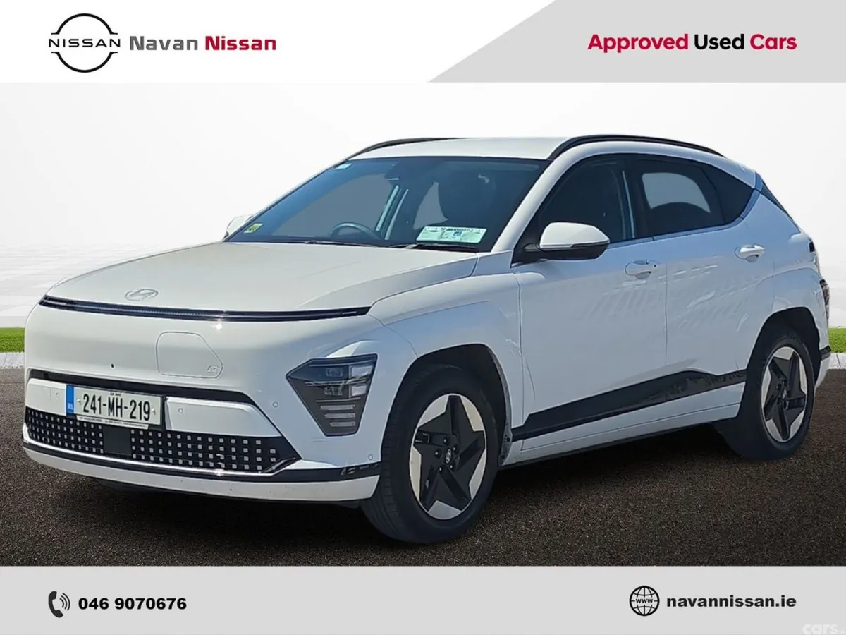 Hyundai KONA MPV, Electric, 2024, White