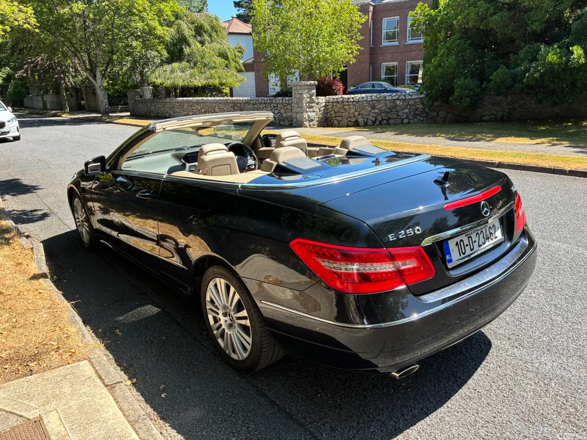 Mercedes-Benz E-Class Convertible, Diesel, 2010, Black