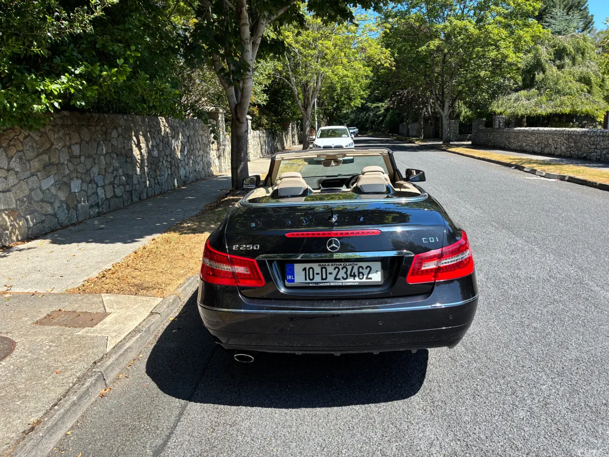 Mercedes-Benz E-Class Convertible, Diesel, 2010, Black