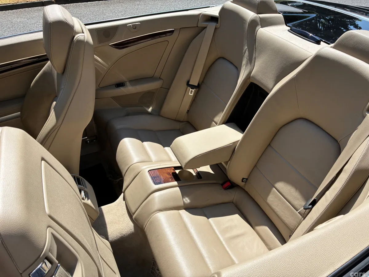 Mercedes-Benz E-Class Convertible, Diesel, 2010, Black