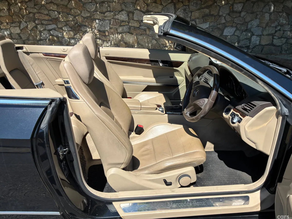 Mercedes-Benz E-Class Convertible, Diesel, 2010, Black