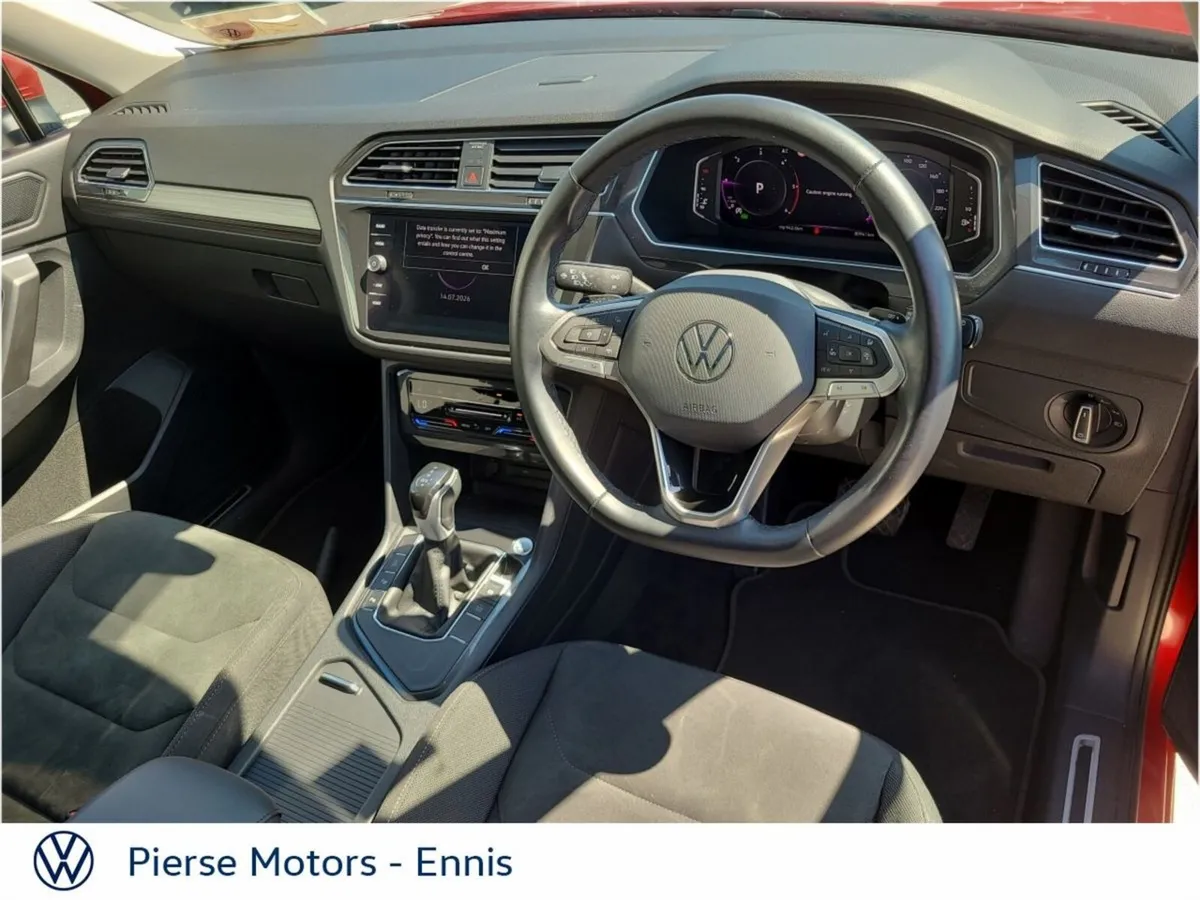 Volkswagen Tiguan Allspace SUV, Diesel, 2023, Red