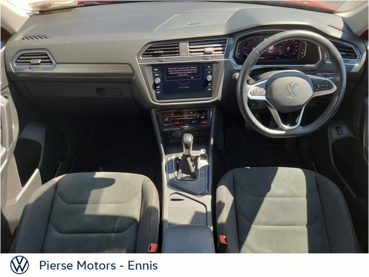 Volkswagen Tiguan Allspace SUV, Diesel, 2023, Red
