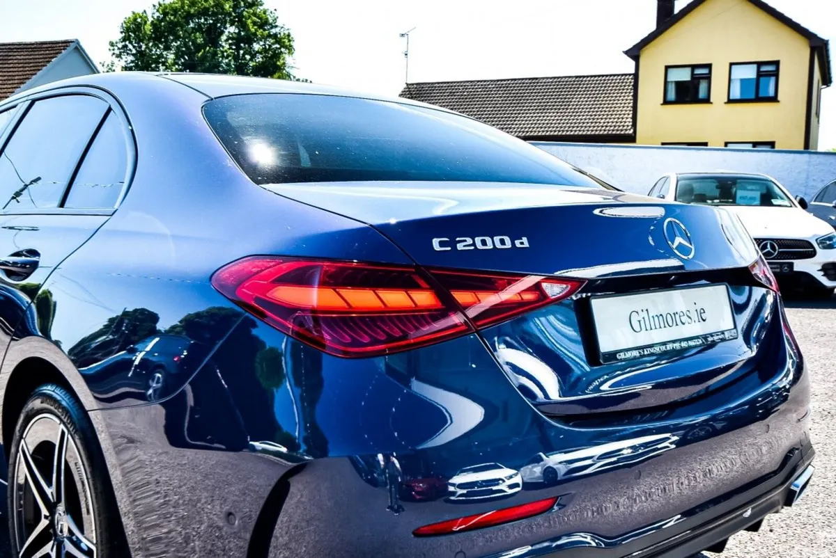 Mercedes-Benz C-Class Saloon, Diesel Hybrid, 2024, Blue