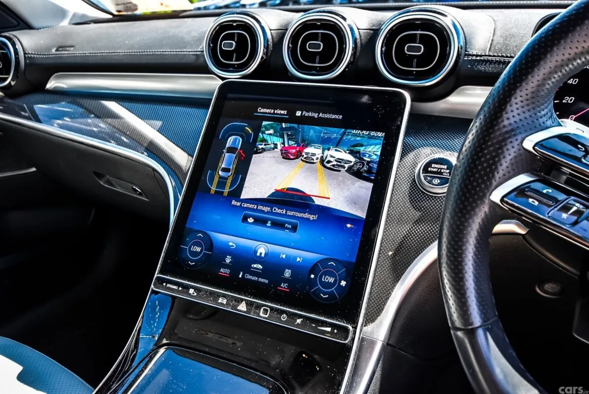 Mercedes-Benz C-Class Saloon, Diesel Hybrid, 2024, Blue