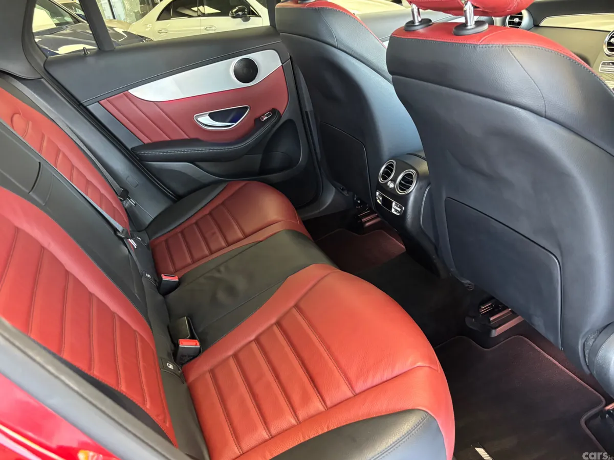 Mercedes-Benz GLC SUV, Diesel Plug-in Hybrid, 2022, Red