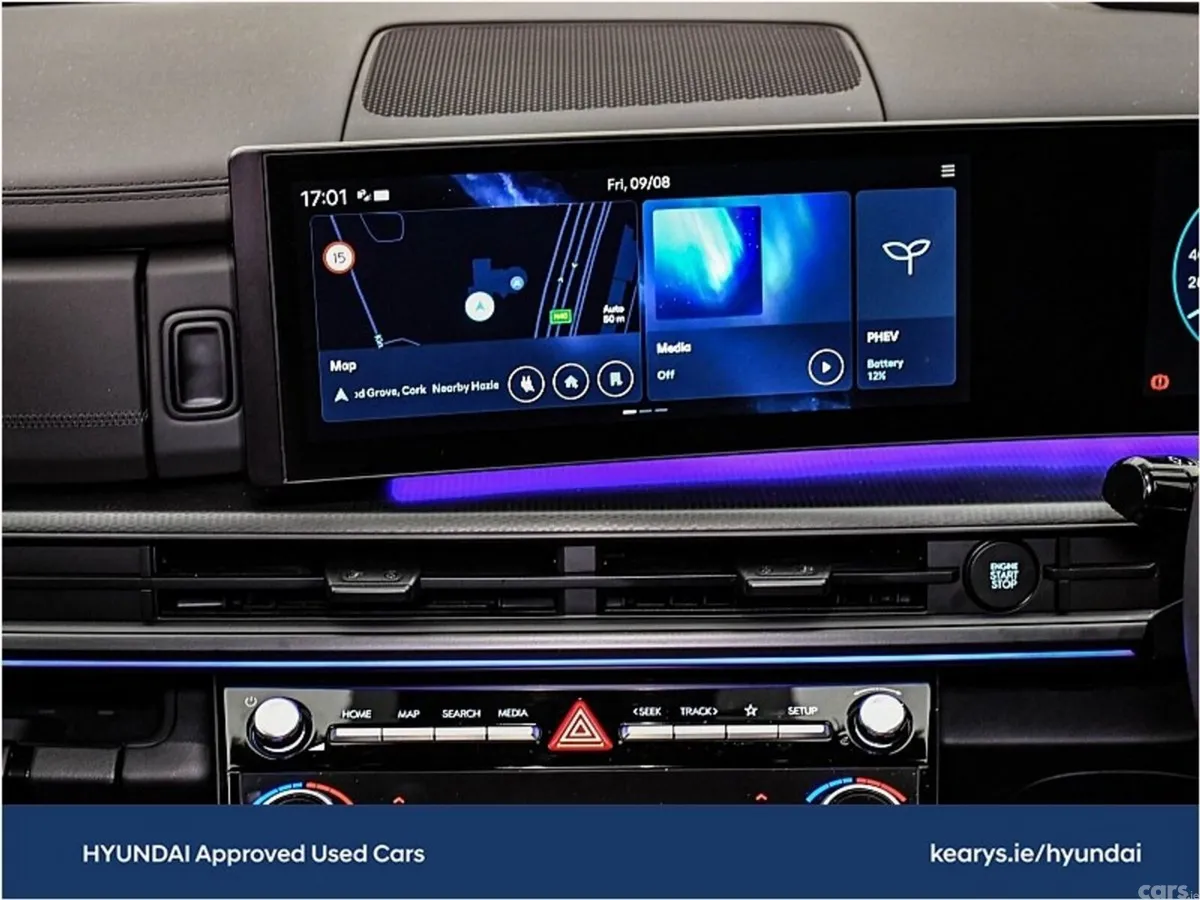 Hyundai Santa Fe SUV, Petrol Plug-in Hybrid, 2026, Blue